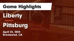 Liberty  vs Pittsburg  Game Highlights - April 23, 2024