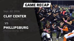 Recap: Clay Center  vs. Phillipsburg  2016