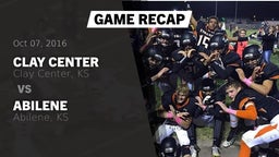 Recap: Clay Center  vs. Abilene  2016
