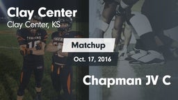 Matchup: Clay Center High Sch vs. Chapman JV C 2016