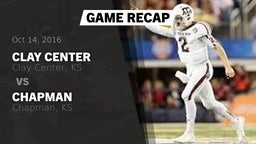 Recap: Clay Center  vs. Chapman  2016