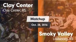 Matchup: Clay Center High Sch vs. Smoky Valley  2016