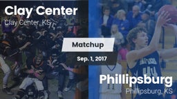 Matchup: Clay Center High Sch vs. Phillipsburg  2017