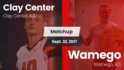 Matchup: Clay Center High Sch vs. Wamego  2017