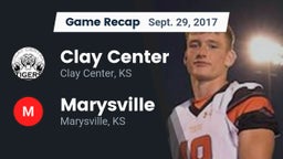 Recap: Clay Center  vs. Marysville  2017