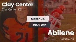 Matchup: Clay Center High Sch vs. Abilene  2017