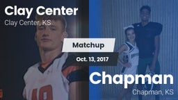 Matchup: Clay Center High Sch vs. Chapman  2017