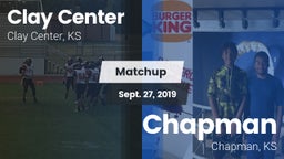 Matchup: Clay Center High Sch vs. Chapman  2019