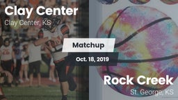 Matchup: Clay Center High Sch vs. Rock Creek  2019
