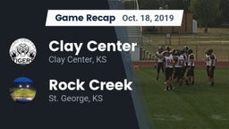 Recap: Clay Center  vs. Rock Creek  2019