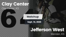 Matchup: Clay Center High Sch vs. Jefferson West  2020