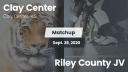 Matchup: Clay Center High Sch vs. Riley County JV 2020