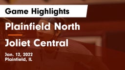 Plainfield North  vs Joliet Central  Game Highlights - Jan. 12, 2022