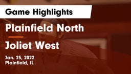Plainfield North  vs Joliet West  Game Highlights - Jan. 25, 2022