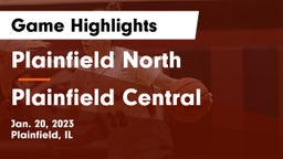 Plainfield North  vs Plainfield Central  Game Highlights - Jan. 20, 2023