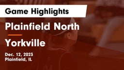 Plainfield North  vs Yorkville  Game Highlights - Dec. 12, 2023