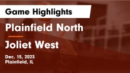 Plainfield North  vs Joliet West  Game Highlights - Dec. 15, 2023