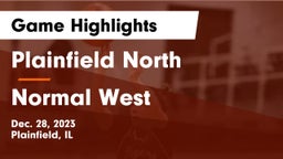 Plainfield North  vs Normal West  Game Highlights - Dec. 28, 2023