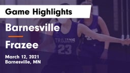 Barnesville  vs Frazee  Game Highlights - March 12, 2021