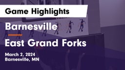 Barnesville  vs East Grand Forks  Game Highlights - March 2, 2024
