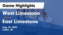 West Limestone  vs East Limestone  Game Highlights - Aug. 29, 2023
