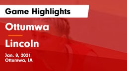 Ottumwa  vs Lincoln  Game Highlights - Jan. 8, 2021