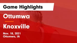 Ottumwa  vs Knoxville  Game Highlights - Nov. 18, 2021