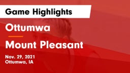 Ottumwa  vs Mount Pleasant  Game Highlights - Nov. 29, 2021