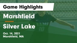 Marshfield  vs Silver Lake  Game Highlights - Oct. 14, 2021