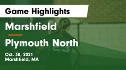 Marshfield  vs Plymouth North  Game Highlights - Oct. 30, 2021