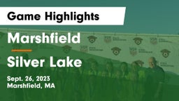 Marshfield  vs Silver Lake  Game Highlights - Sept. 26, 2023