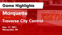 Marquette  vs Traverse City Central  Game Highlights - Dec. 17, 2021