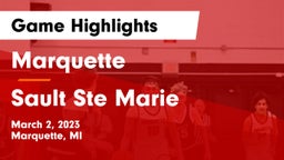 Marquette  vs Sault Ste Marie Game Highlights - March 2, 2023