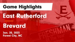 East Rutherford  vs Brevard  Game Highlights - Jan. 20, 2023