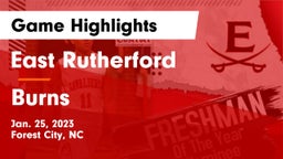 East Rutherford  vs Burns  Game Highlights - Jan. 25, 2023