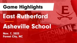 East Rutherford  vs Asheville School Game Highlights - Nov. 7, 2023