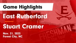 East Rutherford  vs Stuart Cramer Game Highlights - Nov. 21, 2023