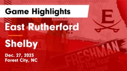 East Rutherford  vs Shelby  Game Highlights - Dec. 27, 2023