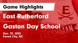 East Rutherford  vs Gaston Day School  Game Highlights - Dec. 29, 2023