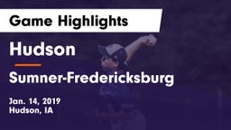 Hudson  vs Sumner-Fredericksburg  Game Highlights - Jan. 14, 2019