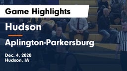 Hudson  vs Aplington-Parkersburg  Game Highlights - Dec. 4, 2020