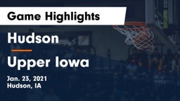 Hudson  vs Upper Iowa Game Highlights - Jan. 23, 2021