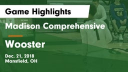 Madison Comprehensive  vs Wooster  Game Highlights - Dec. 21, 2018