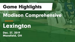 Madison Comprehensive  vs Lexington  Game Highlights - Dec. 27, 2019