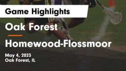 Oak Forest  vs Homewood-Flossmoor  Game Highlights - May 4, 2023