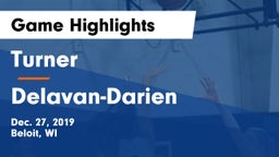 Turner  vs Delavan-Darien  Game Highlights - Dec. 27, 2019