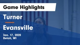 Turner  vs Evansville  Game Highlights - Jan. 17, 2020