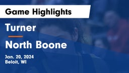 Turner  vs North Boone  Game Highlights - Jan. 20, 2024