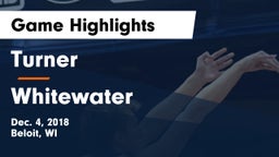 Turner  vs Whitewater  Game Highlights - Dec. 4, 2018