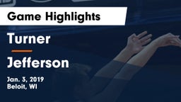 Turner  vs Jefferson  Game Highlights - Jan. 3, 2019